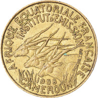 Monnaie, Cameroun, 10 Francs, 1958 - Camerún