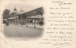 FRANCE - Contrexeville - Vue Sur Le Pavillon Et Galeries - Carte Postale Ancienne - Contrexeville