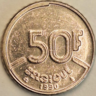 Belgium - 50 Francs 1990, KM# 168 (#3209) - 50 Frank