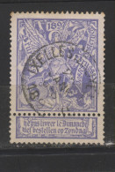 COB 71 Oblitération Centrale IXELLES (BRUXELLES) - 1894-1896 Tentoonstellingen