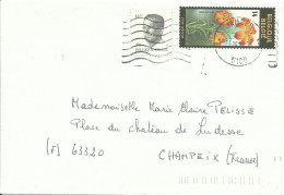 BELGIQUE LETTRE 28F JAMBES POUR CHAMPEIX ( PUY DE DOME ) DE 1990 LETTRE COVER - Covers & Documents