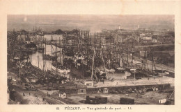 FRANCE - Fécamp - Vue Générale Du Port - LL - Bateaux - Carte Postale Ancienne - Fécamp