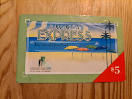 Prepaid Phonecard USA, Northern California Telecommunications, Bay Area Express - Other & Unclassified