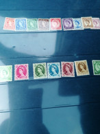 Grande Bretagne Timbres (1952) Stamps YT N °262/278 - Unused Stamps