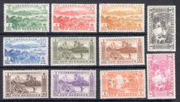 1957 New Hebrides - Stanley Gibbons N. 84/94 - Nuova Valuta - MNH** - Otros & Sin Clasificación