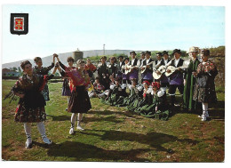 GRUPO FOLKLORICO DE ANSO Y RONDALLA / FOLKLORIC GROUP FROM ANSO AND " RONDALLA " .- ANSO - HUESCA.- ( ESPAÑA ) - Huesca