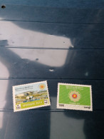 BIRMANIE Timbres (2014) Stamps YT N °334/335 - Myanmar (Birmanie 1948-...)