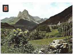 VALLE DE TENA.- AL FONDO, PEÑA LA FORATATA.- LANUZA - HUESCA.- ARAGON,- ( ESPAÑA ) - Huesca