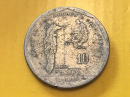 Münze Münzen Umlaufmünze Kolumbien 10 Pesos 1981 - Kolumbien