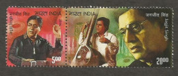 India 2013 Jagjit Singh Se-tenant Mint MNH Good Condition (PST - 154) - Neufs