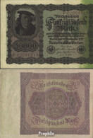 Deutsches Reich Rosenbg: 78 Gebraucht (III) 1922 50.000 Mark - 50.000 Mark