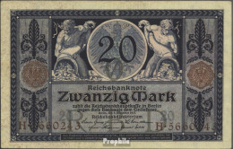 Deutsches Reich Rosenbg: 53 Gebraucht (III) 1915 20 Mark - 20 Mark