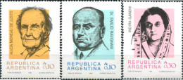 283649 MNH ARGENTINA 1986 PERSONALIDADES - Ungebraucht