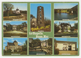 {90688} 44 Loire Atlantique La Chapelle Basse Mer , Multivues ; Vieux Moulin , Châteaux : Barrière , Vrillère , Mazure - La Chapelle Basse-Mer