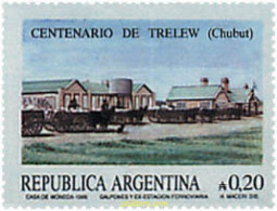 57255 MNH ARGENTINA 1986 CENTENARIO DE TRELEW - Ungebraucht