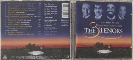 BORGATTA - Cd THE 3 TENORS IN CONCERT 1994 - CARRERA DOMINGO PAVAROTTI - RESORT PRODUCTION 1994 -  USATO In Buono Stato - Otros - Canción Italiana