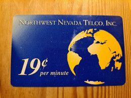 Prepaid Phonecard USA, Northwest Nevada Telco. - Altri & Non Classificati