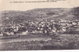 COURS          VUE PANORAMIQUE. PRISE DU CALVAIRE - Cours-la-Ville