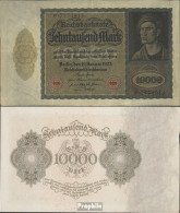 Deutsches Reich Rosenbg: 68b, Ohne Unterdruckbuchstabe Gebraucht (III) 1922 10.000 Mark - 10.000 Mark