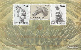 San Marino Block10 (kompl. Ausg.) Postfrisch 1986 Chinesische Kunst - Unused Stamps