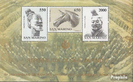 San Marino Block10 (kompl. Ausg.) Postfrisch 1986 Chinesische Kunst - Neufs