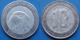 ALGERIA - 10 Dinars AH1441 2020AD "Barbary Falcon" KM# 124 Independent (1962) - Edelweiss Coins - Algerien