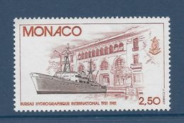 Monaco - YT N° 1279 ** - Neuf Sans Charnière - 1981 - Neufs