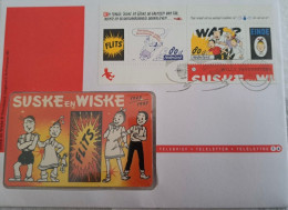 NEDERLAND TELE BRIEF N. 14 SUSKE EN WISKE - Cartes-Maximum (CM)