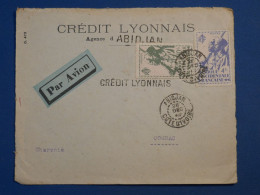 DH8  AOF. COTE D IVOIRE BELLE   LETTRE  28 DEC.  1969 ABIDJAN A COGNAC FRANCE  ++AFF. INTERESSANT++  +++ - Cartas & Documentos