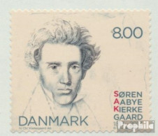 Dänemark 1740 (kompl.Ausg.) Postfrisch 2013 Sören Kierkegaard - Nuovi