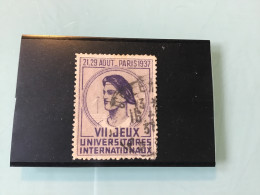 Vignette Jeux Universitaires Internationaux PARIS 1937 - Sport