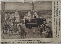 Berlin-Siemensstadt, Siemens&Halske A.-G., Großlautsprecher Auto, 1928 - Wedding