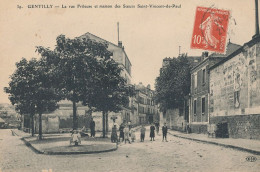 94 // GENTILLY   La Rue Frileuse Et Maison Des Soeurs De Saint Vincent De Paul  39 - Gentilly