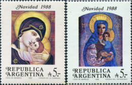 208202 MNH ARGENTINA 1988 NAVIDAD - Ungebraucht