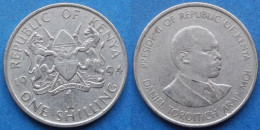 KENYA - 1 Shilling 1994 KM# 20a Republic (1964) - Edelweiss Coins - Kenya