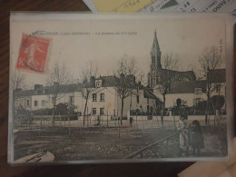 Basse-Indre (Loire-Inférieure) - La Promenade Et L'église - Basse-Indre