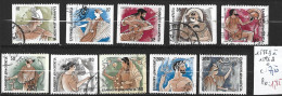 GRECE 1586B à 96B Oblitérés Côte 7.50 € - Used Stamps