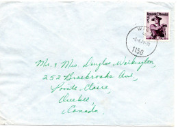 73947 - Österreich - 1971 - S5 Trachten EF A Bf WIEN -> Pointe Claire, PQ (Canada) - Cartas & Documentos