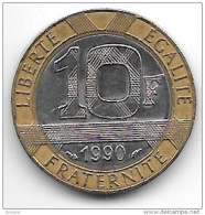 France 10 Francs 1990 Km 964.1   Xf - 10 Francs