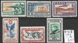 GRECE PA 8 à 13 * ( 10 & 13 Oblitérés ) Côte 30 € - Unused Stamps