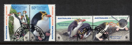 AAT, 2007 PENGUINS 4 CTO - Used Stamps