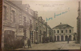 69. Blain (Loire-Inf) - La Poste, Le Poste Et L'Hôtel De Ville - Blain