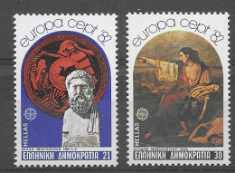 Grecia 1982.  Europa Mi 1481-82  (**) - 1982