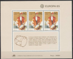 Europa 1985. Azores HB-6 MNH (**) - 1985