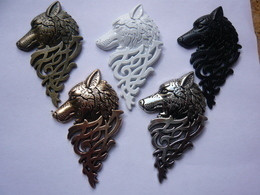 5 BIG  Pin S Different Relief LOUP WOLF GAMES OF THRONES 5,5 X 3,5 Cm  NEUF - Cinema