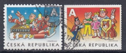 CZECH REPUBLIC 749-750,used,falc Hinged - Used Stamps