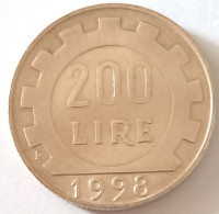 1998 - Italia 200 Lire   ----- - 200 Lire