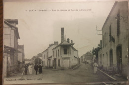 11. Blain (Loire-Inf) - Rue De Nantes Et Rue De La Concorde - Blain