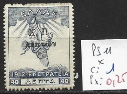 GRECE PREVOYANCE SOCIALE 11 * Côte 1 € - Unused Stamps