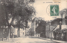 FRANCE - La Fleche - Rue Du Quai - Carte Postale Ancienne - La Fleche